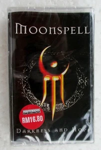 Darkness And Hope by MOONSPELL Rare 2001 Malaysia Cassette Brand New Sealed - Picture 1 of 3