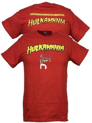 Мужская футболка Red Hulk Hogan Addicted Since 1983 - Изображение 1 из 4