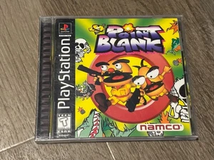Point Blank Playstation 1 PS1 Completo CIB + Tarjeta Reg Auténtica - Imagen 1 de 5
