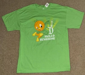 Camiseta Walt Disney World Orange Bird Hello Sunshine L Nueva con Etiquetas - Imagen 1 de 3
