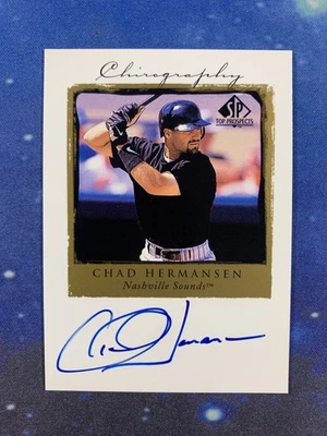 1998 Upper Deck SP Top Prospects #CH Chad Hermansen Chirography Auto - Image 1 of 2