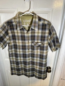 Kühl Men’s SZ Small Short Sleeve Plaid Button Down Shirt - Picture 1 of 8