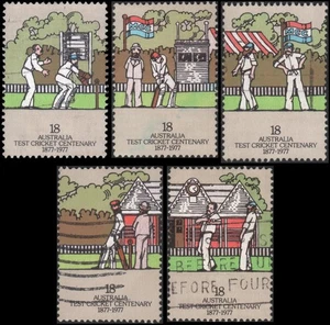 Australia #661-665 usado - Imagen 1 de 1