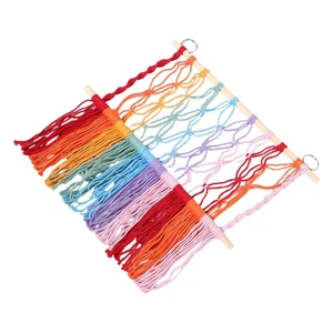 Room Storage Kids Organization Cute Things for Bohemian Stuffed Animal Hammock - Picture 1 of 17