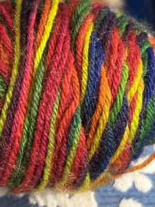 Wildfoote Luxury Sock Yarn, Brown Sheep Co 75% Washable Wool Rock&Roll - Picture 1 of 8