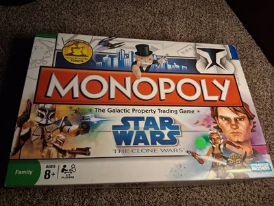 Monopoly Star Wars The Clone Wars Juego de Mesa Completo Foto 1 de 2