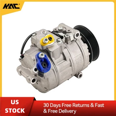 For 2006 2007 2008 2009 2010 2011 2012 2013 BMW 3 Series M3 Reman A/C Compressor - Image 1 of 4