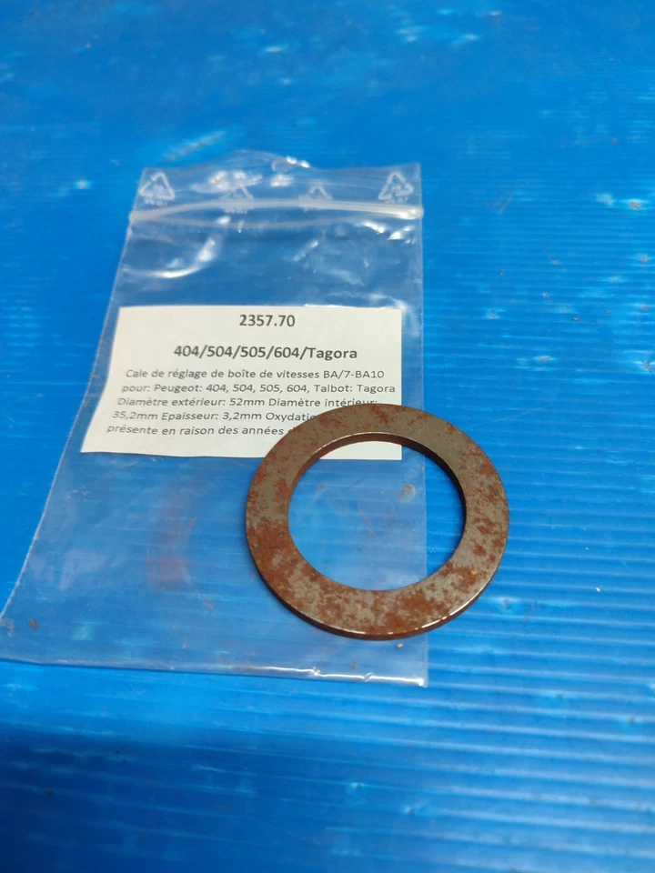 Wedge Adjusting Box Speed Ba / 7-BA10 for: Peugeot: 404,504,505,604 - Image 1 of 1