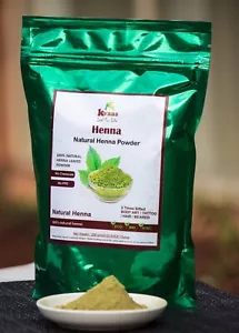 Natural Henna Powder for Hand, Hair & Beard - Kvaas 250 gram to 3 kg - Picture 1 of 2