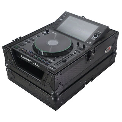 ProX XS-CDBL Black Road Case for Large Format CDJ-3000/DJS-1000/SC6000 CD-Media - Image 1 of 4