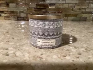 Bath & Body Works PISTACCHIO VANIGLIA TOSTATA 3 stoppino candela nuova ~ SPEDIZIONE GRATUITA - Foto 1 di 2