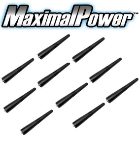 MaximalPower Stubby UHF 450-470mhz Antena biczowa do MOTOROLA CP200 PR400 (10 PK) - Zdjęcie 1 z 7
