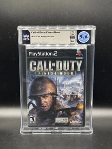Call of Duty Finest Hour Sony PlayStation 2 PS2 Sealed New WATA 9.6 A+ Graded - Picture 1 of 2
