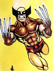 X-Men '97 *WOLVERINE BROWN COSTUME* Marvel Sketch Card ACEO Original Art 1/1