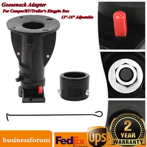 12"-16" Height 5th Wheel to Gooseneck Adapter Hitch For RV Trailer C5G1216 - Bild 1 von 18