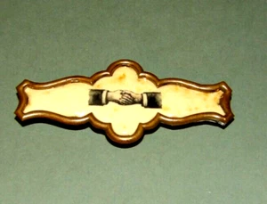 Vintage Odd Fellows Secret Handshake 1900 Pin Mason Masonic - Picture 1 of 2