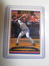 2006 Topps New York Mets #NYM1 David Wright New York Mets
