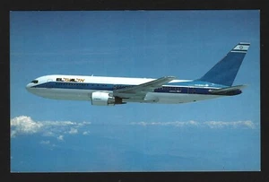 OPC 1986 Oficial Israel EL AL Aviación PC Boeing 767 Sin usar 3 3/4 x 6" 45754 - Imagen 1 de 2