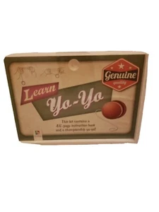 Hinkler Learn Yo-Yo Learning Kit Wooden Box 2014 plus yo yo & instruction book - Picture 1 of 4