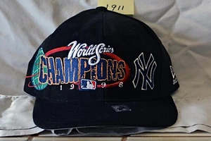 Vintage New York Yankees 1998 World Series Champions New Sealed  Hat - Picture 1 of 2