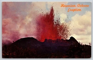 Postal Erupción Volcán Hawaiano Erupción Kapoho Febrero 16 1960 Geología - Imagen 1 de 2