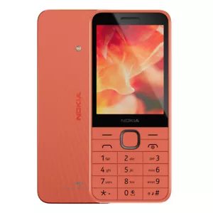 Nokia 215 4G (Dual Sim, Keypad, 2024) - Peach - Picture 1 of 3