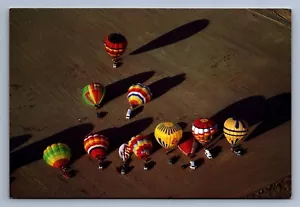 Postcard Vtg Transportation Hot Air Balloons Ballooning 4x6 - Picture 1 of 2