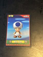 BLUE TOAD Rare Foil #F3 Super Mario Bros. Wii 2010 Enterplay Card Holo F-3