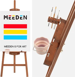 Easel Stand for Painting Canvas: Beechwood Lyre Easel Tripod Stand - Adjustable - Picture 1 of 6