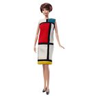 Yves Saint Laurent Mondrian Signature Platine Label Barbie 2018 NEUF Boîte Ouverte