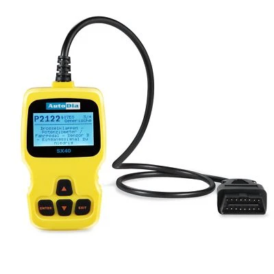 AutoDia SX40 Diagnose Diagnosegerät OBD2 alle Fahrzeug-Hersteller Scanner MIL - Bild 1 von 4
