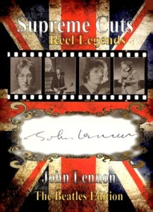 John Lennon Supreme Cuts Reel Legends Facsimile Autograph #1 Card The Beatles - Picture 1 of 2