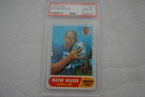 1968 Topps Football #026 Wayne Walker  PSA #8 - Picture 1 of 3