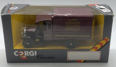 Corgi L.M.S. Express Traffic Services 1929 Thornycroft Van Truck - Image 1 of 3