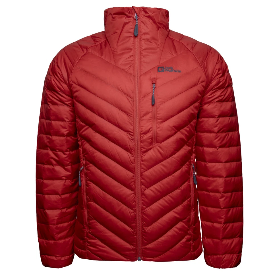 Jack Wolfskin Passamani Down Jkt M Chaqueta Plumón de Invierno Hombre Guateada - Imagen 1 de 1