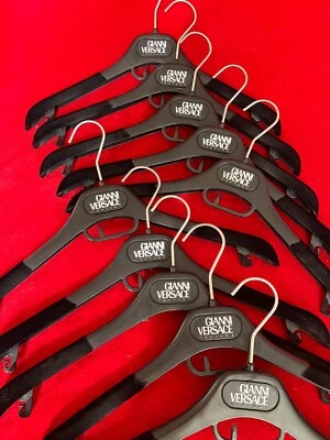 1 GIANNI VERSACE STORE SUIT JACKET SHIRT DRESS CLOTHE HANGERS Partly Velvet  AG - Image 1 of 2