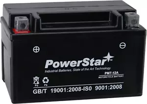 12V 8AH Sealed Maintenance Free YTX7A-BS Go Cart Moped ATV Scooter Battery - Picture 1 of 9