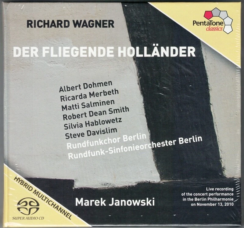 2.SACD WAGNER DER FLIEGENDE HOLLÄNDER Matti Salminen Merbeth Marek JANOWSKI Neu - Bild 1 von 1