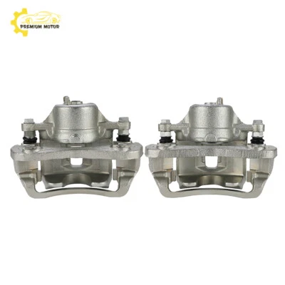 Комплект из 2 суппортов переднего тормоза для 2007-2010 Hyundai Elantra 2010-2013 Kia Soul - Изображение 1 из 4