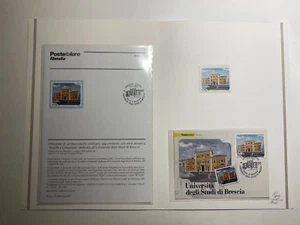 2007 Folder Grandi Eventi Filatelici Universita' degli Studi di Brescia - Picture 1 of 2