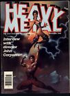 HEAVY METAL Magazin November 1985* Boris Vallejo Cover John Carpenter Interview