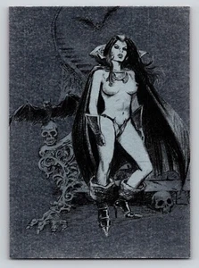 Tarjeta de intercambio 1998 lámina abrazo carmesí #2 imágenes cómicas desnudo arte de fantasía de Alonso - Imagen 1 de 2