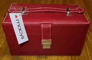 Vintage Macys Jewelry Box BRAND NEW UNUSED WITH TAGS ETC - Picture 1 of 2