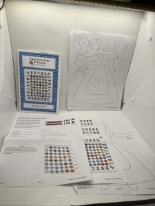 American Jane Dancing Ladies Quilt 60x60 Quilting Pattern Sandy Klop 108 Used - Picture 1 of 7