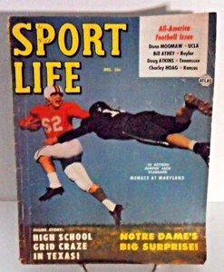 1952 - "ALL-AMERICA FOOTBALL ISSUE" OF SPORTS LIFE - MAGAZIN - VOL. V, Nr. 4 - Bild 1 von 4