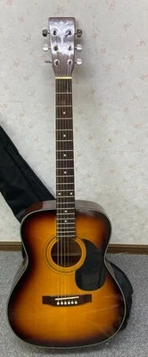 Aria folk guitar Sunburst color is good and beautiful - Image 1 of 4