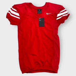 Nike Stock Vapor Pro Red White Football Jersey Boys size Large CI3909-658 New - Picture 1 of 9