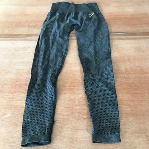Gymshark Vital Leggings Women XXS Gray Mid Rise Seamless Stretch Athleisure Yoga - Picture 1 of 10