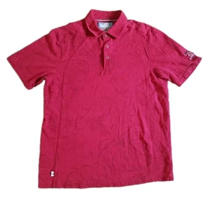 Boston Red Sox Tommy Bahama Polo Mediano Rojo MLB Béisbol - Imagen 1 de 8