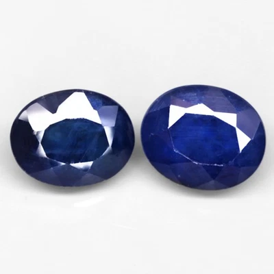 1.65Ct. Natural Gemstone Sapphire Blue Color Oval Facet Normal Heated Australia - Image 1 of 4